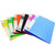 天色A4文件夹 双夹资料夹插页档案夹 试卷夹文件夹子板夹(单夹文件夹-粉红色)第5张高清大图