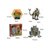 凯利特纳米神兵动漫动画卡片对战玩具超酷公仔对战卡片五卡装(GPH32004-10)第5张高清大图