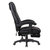 野火 电脑椅按摩椅子办公椅家用转椅老板椅9015A(黑色(无按摩)可躺170度 牛皮)第2张高清大图