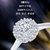 CRD克徕帝珠宝 星空 18K金钻石戒指星空套系群镶钻石戒指 八围一G0805第5张高清大图