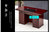 巢湖华美HM-Z1413贴实木木皮办公桌职员桌(胡桃色 1.6米办公桌)第3张高清大图