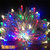 led铜线灯彩灯串闪灯电池灯防水灯迷20头漆包线装饰圣诞节日家居(紫色 2米)第5张高清大图
