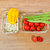 西派珂耐热玻璃保鲜盒儿童水果盒烤箱玻璃烘焙碗微波盒冰箱收纳盒(640ml咖色盖子)第3张高清大图