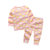 【88元3件】秋冬新款棉打底套装 卡通印花多色可选家居服 QT3066(80 粉色云朵)第5张高清大图
