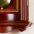 汉时( Hense)创意复古实木石英挂钟欧式古典客厅装饰报时摆钟HP0123(椴木-石英机芯)第5张高清大图