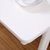 一米色彩 实木电脑桌 白色书桌 家用 纯全橡胶木日式写字台北欧办公桌(普通款/单桌 1米)第5张高清大图