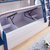 优涵 儿童床上下床高低床双层床成人母子床子母床上下铺床多功能储物床(蓝色高低床+梯柜 1.2米x1.9米)第4张高清大图