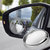 品速优 汽车倒车辅助小圆镜盲点镜后视镜大视野反光凸面广角镜(银色 有边框)第3张高清大图