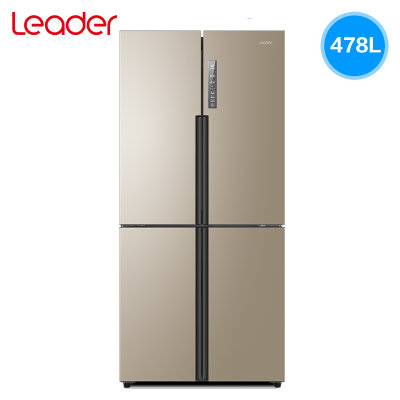 海尔冰箱一级能效四开门冰箱十字对开门 风冷无霜变频家用478升大容量电冰箱干湿分储