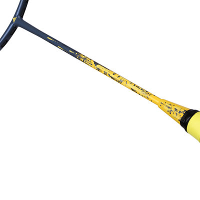 adidas阿迪达斯羽毛球拍全碳素纤维超轻控球高弹性好的成人训练拍RK913502黄色(RK913502黄色 单只)