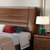 吉木多 胡桃木现代中式实木床1.8米双人床 高箱主卧婚床新中式1.5m储物床(1.8*2米胡桃色 床+床垫)第5张高清大图
