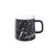 陶江湖 北欧质感陶瓷水杯马克杯带盖勺(黑色 如图)第2张高清大图