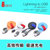 川宇 (kawau) MU621 iPhone5/5S iPhone6/6plus 手机 平板通用数据 充电线(橙色 1米)第2张高清大图