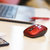 罗技(Logitech) M557 鼠标 红色 无线蓝牙笔记本电脑配件办公学习鼠标第5张高清大图