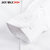 JACKWALK拉夏贝尔男装 夏季薄衬衫青年立领长袖衬衫(白色 185/104A(XXL))第5张高清大图