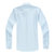 月牙泉2013春款男装浅蓝色衬衫 男士长袖双层领衬衣 扣领商务衬衫(双56005 42)第4张高清大图