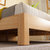 A家家具 床 实木床枫木高箱双人床简约木色储物婚床板木结合 框架结构 1.5*2米单床(1.5米 床)第5张高清大图