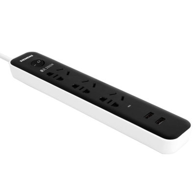 西门子智能家居插座插线板3插位双USB插排接线板1.8米排插usb插座.