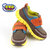 BOBDOG巴布豆童鞋 春季男童鞋 网面透气鞋儿童休闲运动鞋32701(深棕 31码/内长19.5cm)第3张高清大图