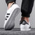 Adidas阿迪达斯三叶草男鞋2020春季季新款运动鞋鞋子板鞋白休闲鞋EE8900(EE8900黑色 42.5)第4张高清大图