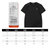 NEW BOLUNE/新百伦纯棉短袖t恤男2021夏季新款男士体恤圆领(黑色 L)第3张高清大图
