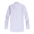 月牙泉*13秋季男款尖领扣领衬衫 紫白细格子男士长袖修身衬衣(YDA-3 42)第4张高清大图