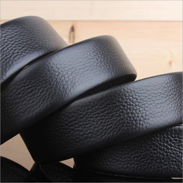 爱柏顿  超纤材质 锋芒系列 男士腰带 自动扣腰带 钱包(皮带2条+长款钱包 115-120)