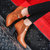 秋冬短靴韩版女学生鞋新款粗跟高跟鞋尖头马丁靴休闲裸靴h085(棕色 38)第2张高清大图