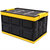 朗伯爵多功能折叠收纳箱储物箱汽车后备箱收纳箱置物箱(黑黄色（50L）)第3张高清大图