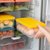 新款冰箱收纳盒抽屉式食品密封保鲜盒防串味水果蔬果储物冷冻盒(莫兰迪优雅粉色 （保鲜盒）二只装)第4张高清大图