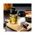 勺盖一体调味罐 北欧防潮玻璃调料瓶 调味油刷佐料罐蜂蜜瓶调味瓶(黑色刷油瓶)第4张高清大图