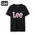 Lee男士圆领短袖T恤L300702LQK11(黑色 S)第3张高清大图