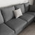 新飓现代简约酒店公寓软布沙发家用布艺沙发科技布沙发客厅小户型北欧沙发轻奢ins风组合沙发(3+左贵妃)第5张高清大图
