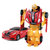 星辉rastar RS战警手动变形机器人1:64儿童玩具合金模型汽车人(66220红色)第2张高清大图