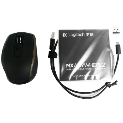 罗技（Logitech）MX Anywhere2无线便携鼠标蓝牙优联双模式鼠标【真快乐自营，品质保证】