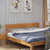明佳友 实木床 现代简易北欧卧室家具 M215(原木色 1.5米单床)第4张高清大图