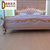 鼎俱皮床 欧式皮床 双人床 实木雕刻牛皮床 婚床(1.5*2米 欧式裸床)第3张高清大图