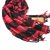 绒之尚语GM-023木天丝围巾（红色）（两条装）第5张高清大图