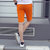 左岸男装夏季新款男士时尚休闲短裤韩版修身青少年纯棉五分裤(橙色 40)第3张高清大图
