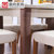 曲尚(Qushang) 餐桌 现代简约 餐桌椅 饭桌 餐厅钢化玻璃餐桌(一桌六椅)第5张高清大图