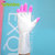 文博 鲨鱼油家用保暖清洁手套（3双）(粉色PF8004)第3张高清大图