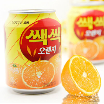 韩国进口乐天果汁饮料 橙汁 葡萄汁 石榴汁 草莓汁 芒果汁 牛奶碳酸饮料(妙之吻乳味饮料250mlx12)