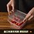 长方形一次性餐盒塑料外卖打包盒子加厚透明保鲜快餐便当饭盒带盖第3张高清大图