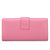 海谜璃HMILY 牛皮女手包 欧美潮流时尚商务包女士手包女包H6866(粉红色)第4张高清大图