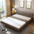 美天乐 床 北欧床 1.5米1.8米实木床 软靠单双人床 卧室家具(1.5*2米胡桃色 床)第4张高清大图