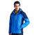 TECTOP户外新款冲锋衣男女三合一两件套西藏防水保暖加厚登山外套(男款宝蓝色 L)第4张高清大图