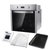 美的（Midea）EA0965KN-43SE 嵌入式电烤箱（65L大容量 九大烤模式 智能烘焙 绅士系列）(电烤箱)第3张高清大图