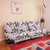 一米色彩 简易沙发折叠沙发床多功能两用双人单人小户型布艺沙发午休床懒人沙发(蓝白格子绒布 1.8米)第2张高清大图