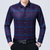 太子龙(TEDELON) 男子时尚休闲衬衫73201（多色可选）(藏青色 XXXL)第2张高清大图