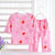 安可兔 春夏儿童绵绸九分袖睡衣卡通套装(55码/建议身高65-75 C60-草莓)第2张高清大图